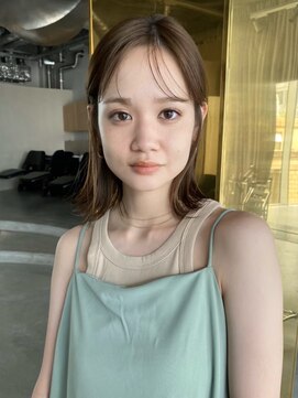 スクリーン(SCREEN) くびれヘア/アプリコットオレンジ/ハイライトカラー/三宮/元町