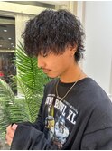 ＊メンズパーマメンズウルフツイストスパイラル