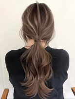 ゴカン バイ ジル ブラン 名古屋(Gokan by JIL BLAN)&nbsp;ハイライトバレイヤージュダブルカラーショートカット30代40代