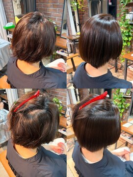 スット 渋谷(slut) くせ毛改善ストレート