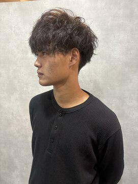 メンズサロン ルレイル(Men’s salon REIR) 無造作マッシュ×骨格補正ショート｜横顔がキマるメンズスタイル