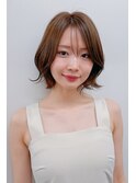 true☆ひし形くびれ外はねボブ