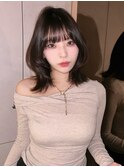 ♪顔周り　レイヤー　ボブ　チェウォン　縮毛矯正　髪質改善