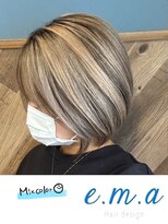 エマヘアデザイン(e.m.a Hair design)&nbsp;ミックスカラー