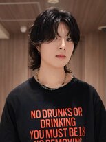 ウーズ ハラジュク(Ooze.HARAJUKU)&nbsp;ハッシュカットグレージュデザインカラーツートーンカラー原宿