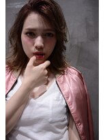 ミラバイグリーン(Mira by green)&nbsp;"platina beige"×【透け感】healthyカールmidi-#27