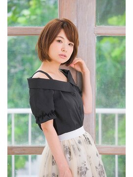 イメージア 町田店(IMAGE A) 大人かわいい愛されショートボブ＠30代40代50代60代