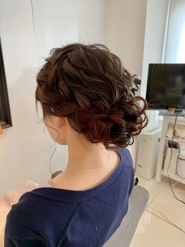 フェリーチェ(Felice) 結婚式編み込みアップ　二次会　パーティー　ブライダル