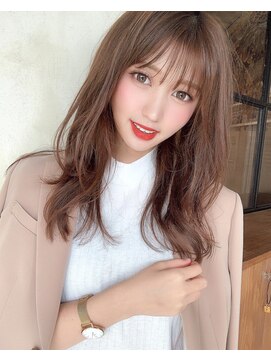 アリスバイアフロート 自由が丘(ALICe by AFLOAT) 大人かわいいヘア（毛先パーマことりベージュ黒髪）