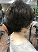 ゆるふわショートボブ