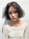 【デザインパーマ】ハードパーマボブ