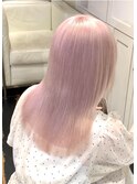 透明感プラチナベージュグレーベージュミルクティーピンク