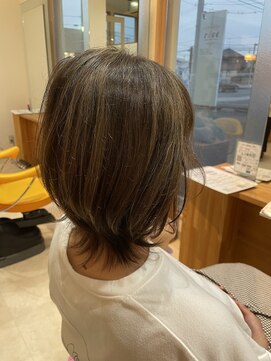 レーヴ バイ ヘアメイクカリス(reve by Hair make Charis) ネオウルフミディ【盛岡|青山|滝沢|ウルフ】