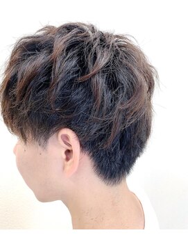 ステア ケース(stair case) ソフトツイスト ナチュラルパーマ ツーブロック メンズパーマ