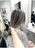 ホワイトグレー/ハイライト