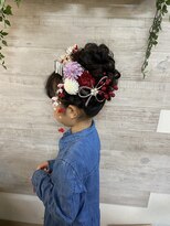 ロカット サロン(Roquat Salon)&nbsp;七五三ふわふわヘアセット【立川/エクステ/国分寺/八王子/袴】