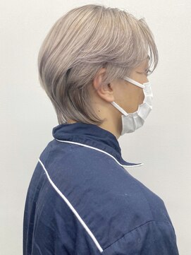 コト 福井大和田店(coto) 福井　大和田　メンズハイトーン　シルバーベージュ　ホワイト