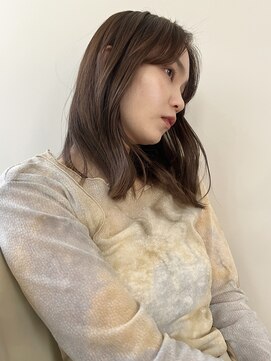 ウェルク(welc) オリーブベージュ×ゆるふわウェーブ