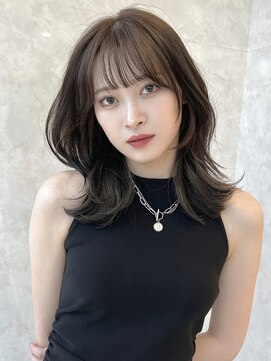 マウル 栄(MAEUL) レイヤーカット韓国ヘア