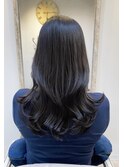 韓国風・暗髪スタイル