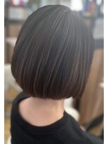 イーストハムアネーロ(EAST HAM anello) ケアブリーチハイライトデザイン/ダブルカラー/ボブ