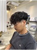 外国人風スペインカール