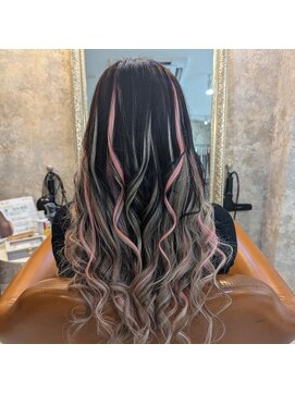 ヘアスタジオ マテリアル 中央駅店(hair studio Material) #プルエクステ#髪質改善#カラー