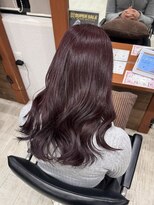 シエル 難波店(CIEL)&nbsp;【ボルドー】＃ブリーチなし透明感カラー