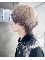 ヴェイン 渋谷(vain)&nbsp;マッシュウルフ　デザインカラー