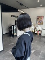 サロンドヘルメス(Salon de HERMES)&nbsp;綺麗なボブ/ブルージュ/ケラチン/ケアカラー/美髪カラー