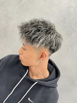 ルースト 西院店(ROOST) パイルツイスト×ホワイトハイライト