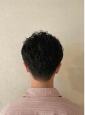 メンズショートパーマ