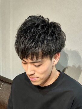 ライム(RHYME) ナチュラルマッシュ/束感スタイル/10代/20代/メンズカット