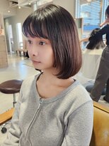 ネオリーブ ジューク 日吉店(Neolive JuQ) 日吉/綱島　チェリーブラウンミニウルフデジタルパーマ