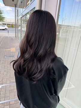 グレースバイハピネス(grace by happiness) ピンクベージュ ココアベージュ 暗めカラー巻ける縮毛矯正韓国