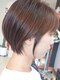 トゥモロウヘアー(Tomorrow Hair)の写真/ウルトラファインバブルで「瞬間髪質改善」♪繊細なカット技術で美しいラインのショートSTYLEを…＊