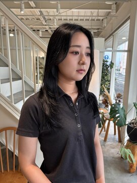 グリーン(green) リナ レイヤー+ブラックカラー