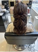 ヘアセット＊ハーフアップ