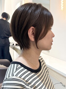 ボーテコンシェル 錦糸町(beaute concier) 丸みショート/ショート/ショートボブ/ボブ/ハイライト