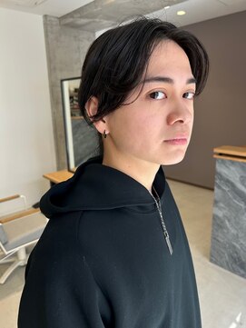 アンバイヘアー 蘇我店(and by hair) メンズミディアム×アレンジスタイル
