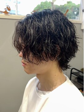 リ メイロ(Re.Meiro) 縦落ちセンターパートウルフ