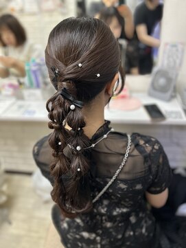 レインボー(setsalon) 編み下ろしツイン