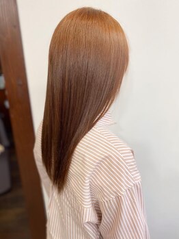 髪質改善縮毛矯正でダメージレスなのに自然なストレートヘア！お悩みを解決し、美髪へ導くご提案を◇