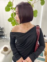 ノエ(noe) ミディアムヘア/デザインカラー/フェイスフレーミング/栄h188