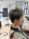 メンズピンパーマ