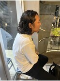 海外ヘア　カーリーヘア　メンズパーマ