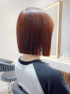 ロンド ロワール 門前仲町(Lond Loire) 髪質改善ボブ縮毛矯正ミディアムレイヤー似合わせカット門前仲町
