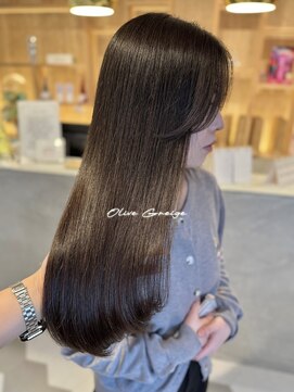 アイノアシェール 西宮(AInoa Cher) 【極上の髪質改善】カラーエステ/艶髪/オリーブ/グレージュ