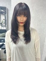 ザシェノンウメダ(THA CHAINON UMEDA) 着物ヘア/大人ガーリー/ダークアッシュ/似合わせカット/心斎橋