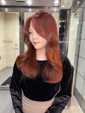 クリック(Click) 【SANA】韓国ヘア　ヨシンモリ　オレンジカラー